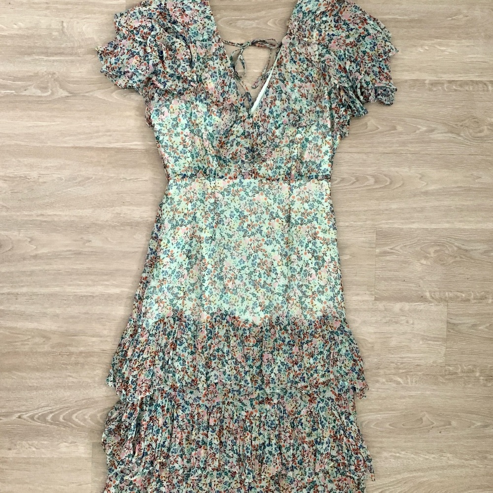 Floral Ruffle Dress - Picture 7 of 9